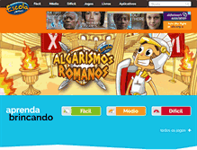 Tablet Screenshot of escolagames.com.br